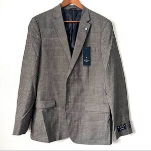 NEW Ben Sherman Suit Jacket Brown Size 42L